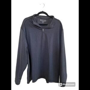 Pebble Beach Gray 1/4 Zip Golf Pullover XXL